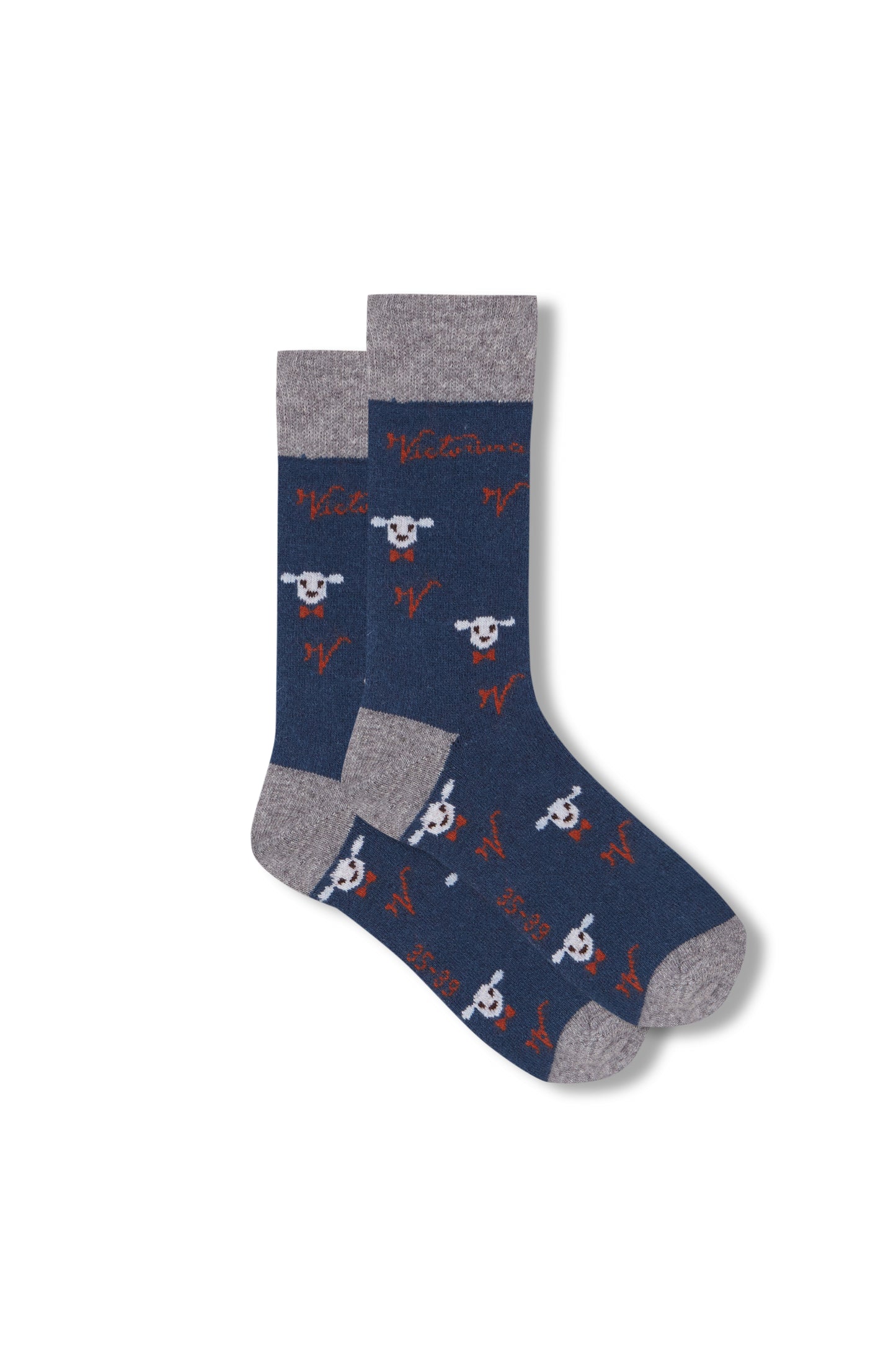 Calcetín de lana “Ovejitas”