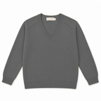 Jersey Cuello Pico Gris
