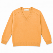 Jersey Cuello Pico Mostaza