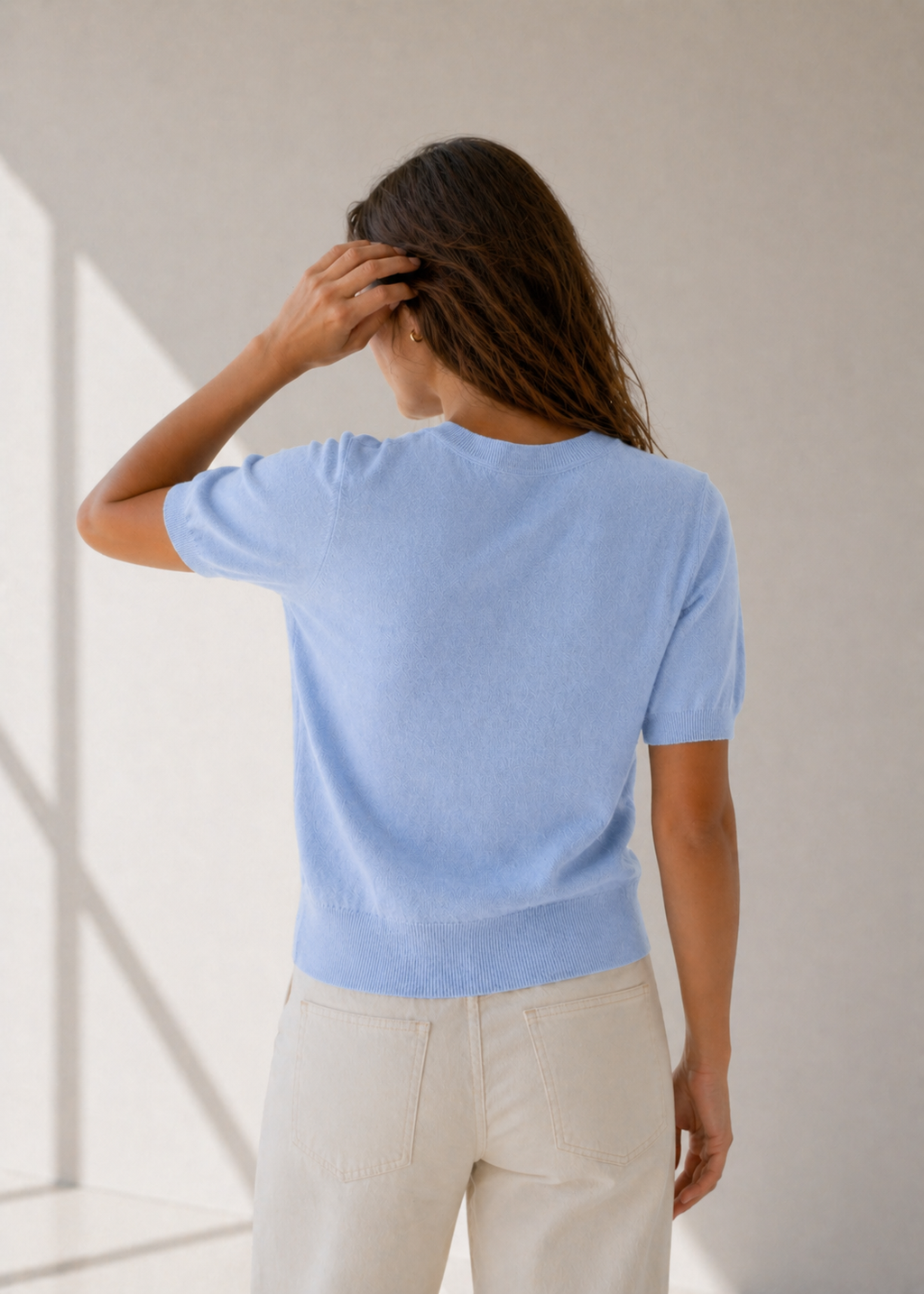 JERSEY CUELLO PICO BRISA_AZUL EL CIELO
