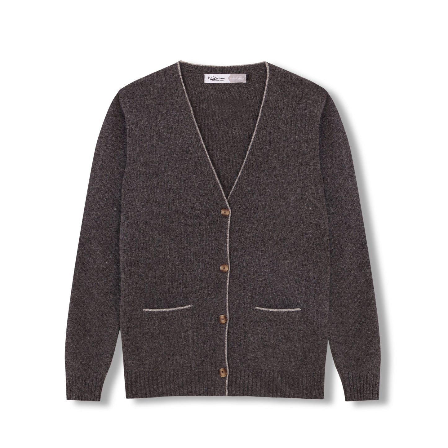 REBECA VIVOS 100% LANA GRIS