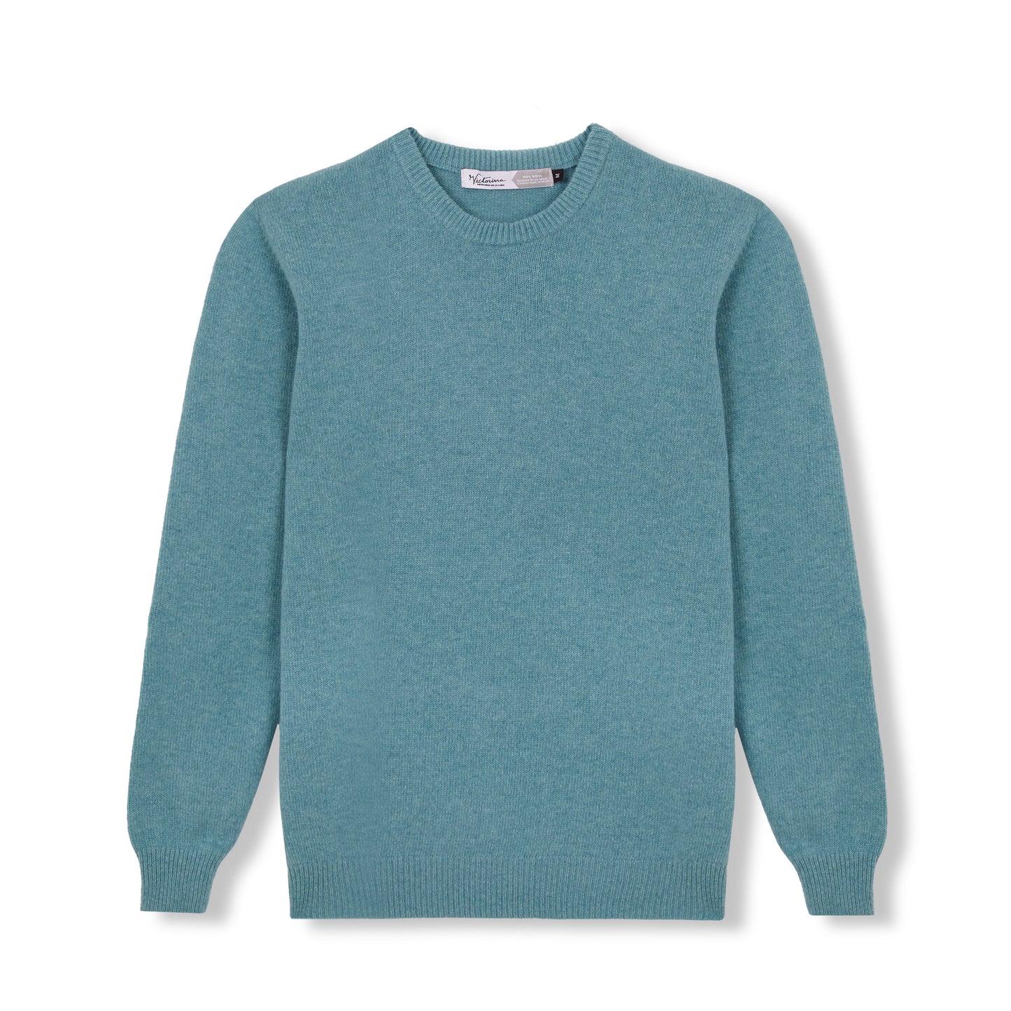 JERSEY LISO 100% LANA MERINO AGUAMARINA