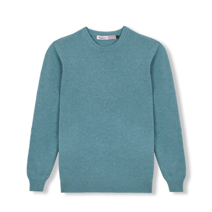 JERSEY LISO 100% LANA MERINO AGUAMARINA