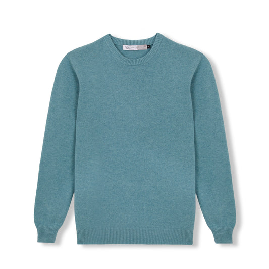 JERSEY LISO 100% LANA MERINO AGUAMARINA