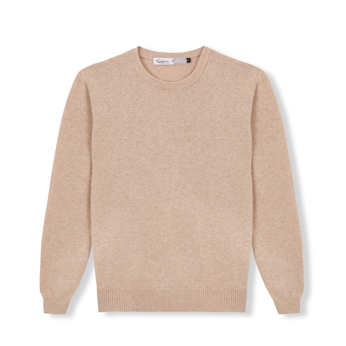 JERSEY LISO 100% LANA MERINO BEIGE