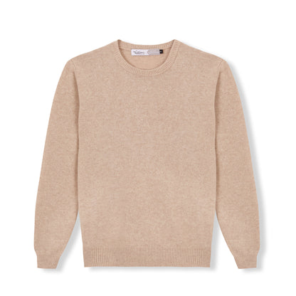 JERSEY LISO 100% LANA MERINO BEIGE