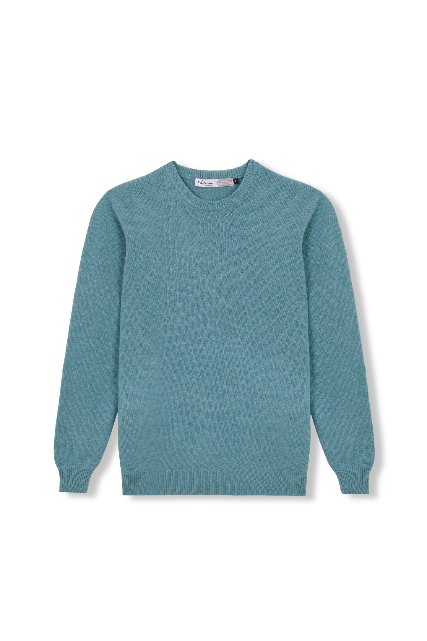 JERSEY LISO 100% LANA MERINO AGUAMARINA