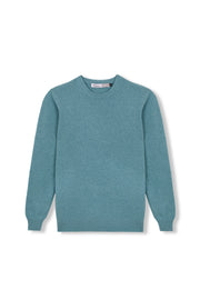 JERSEY LISO 100% LANA MERINO AGUAMARINA