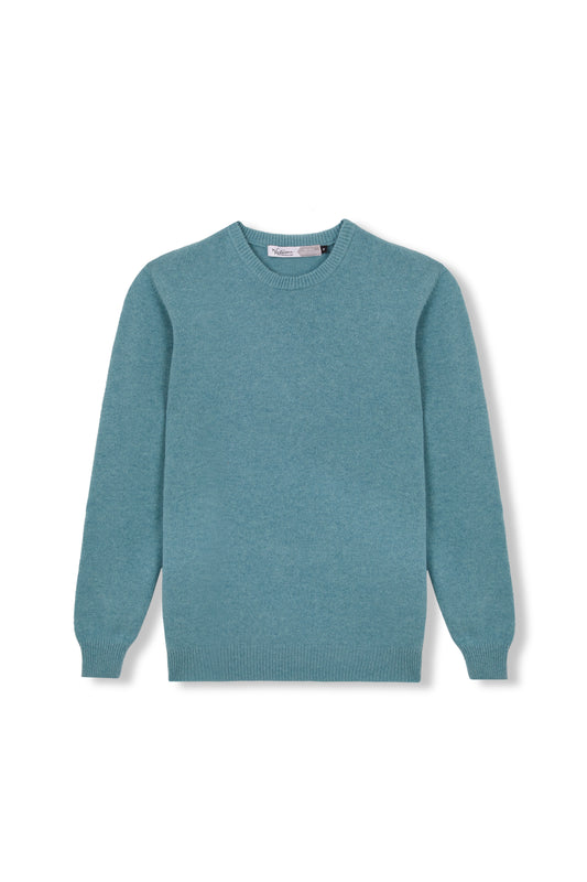 JERSEY LISO 100% LANA MERINO AGUAMARINA