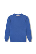 JERSEY LISO 100% LANA MERINO AZUL