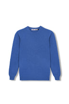 JERSEY LISO 100% LANA MERINO AZUL