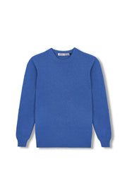 JERSEY LISO 100% LANA MERINO AZUL