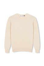 JERSEY LISO 100% LANA MERINO BLANCO