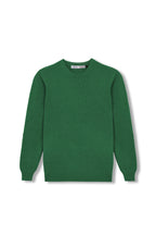 JERSEY LISO 100% LANA MERINO VERDE