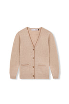 BEIGE BEADBAND 100% WOOL