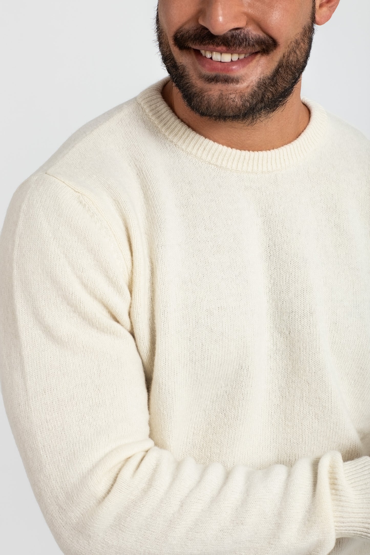 PLAIN WHITE 100% MERINO WOOL JERSEY