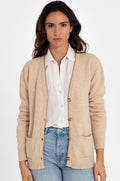 BEIGE BEADBAND 100% WOOL