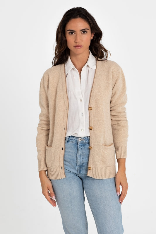 CHAQUETA VIVOS BEIGE