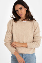 JERSEY LISO 100% LANA MERINO BEIGE